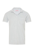 Orlebar Brown Cotton Piqué Polo — Gray