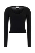 Moschino Viscose Blend Sweater — Black