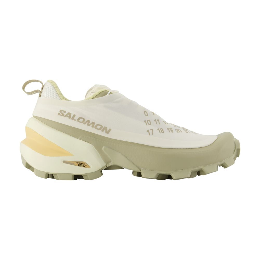MM6 Maison Margiela Nylon Low-Top Sneaker — White