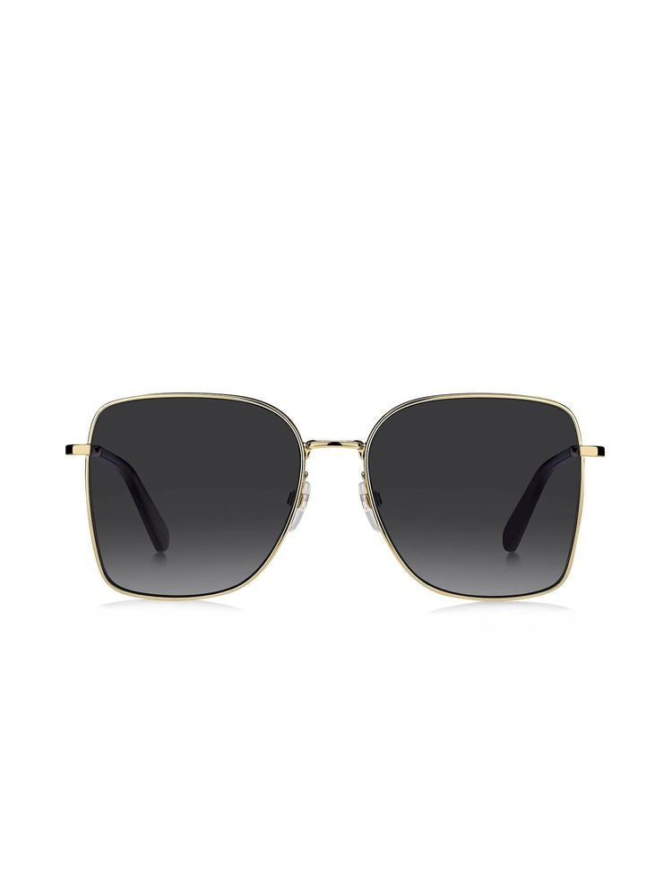 Marc Jacobs MARC Metal Square Sunglasses — Gold
