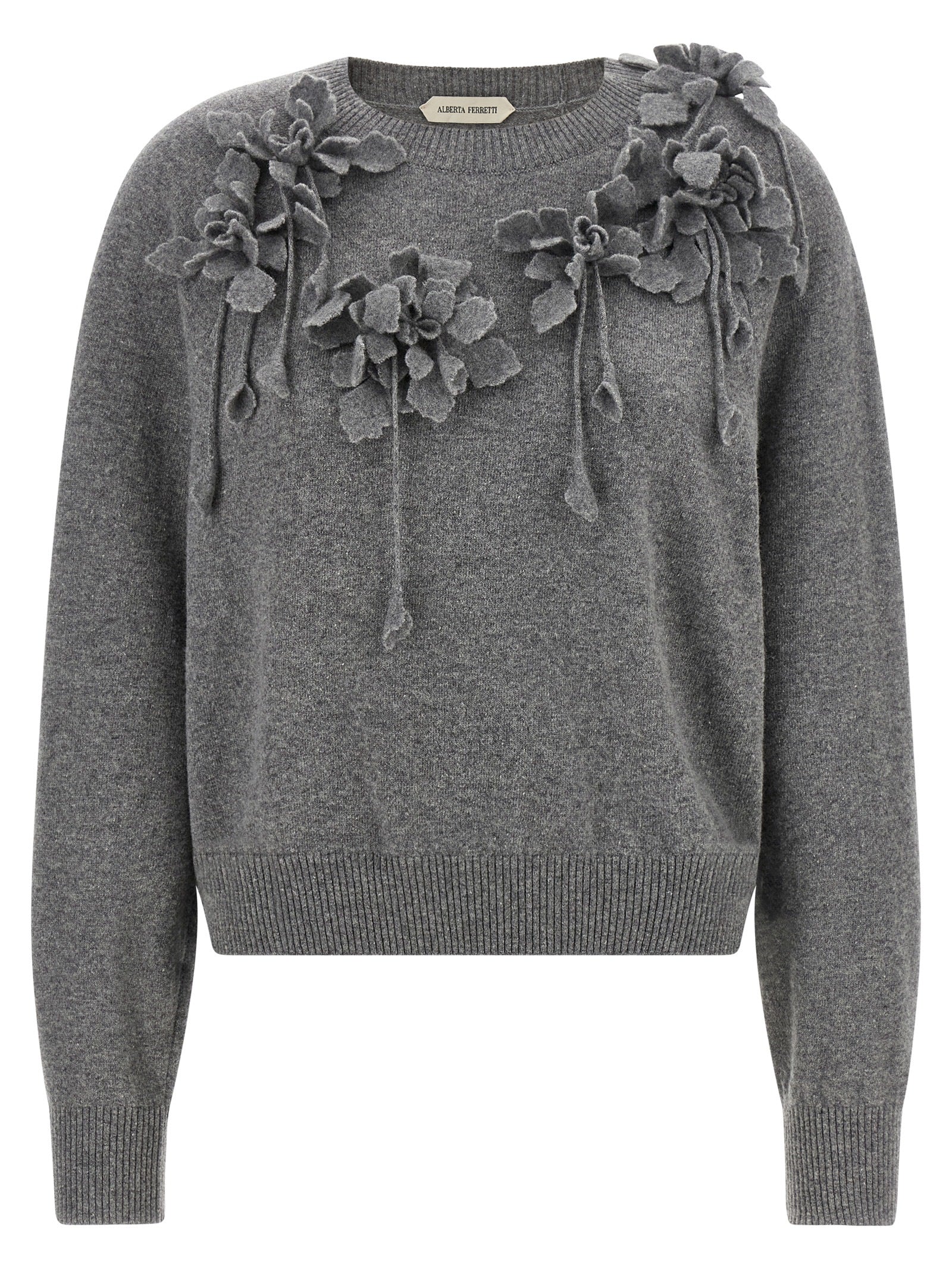 Alberta Ferretti Sweater — Gray