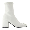 Courreges Reedition Ankle Boot — White