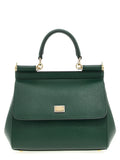 Dolce & Gabbana Sicily Top Handle Bag — Green