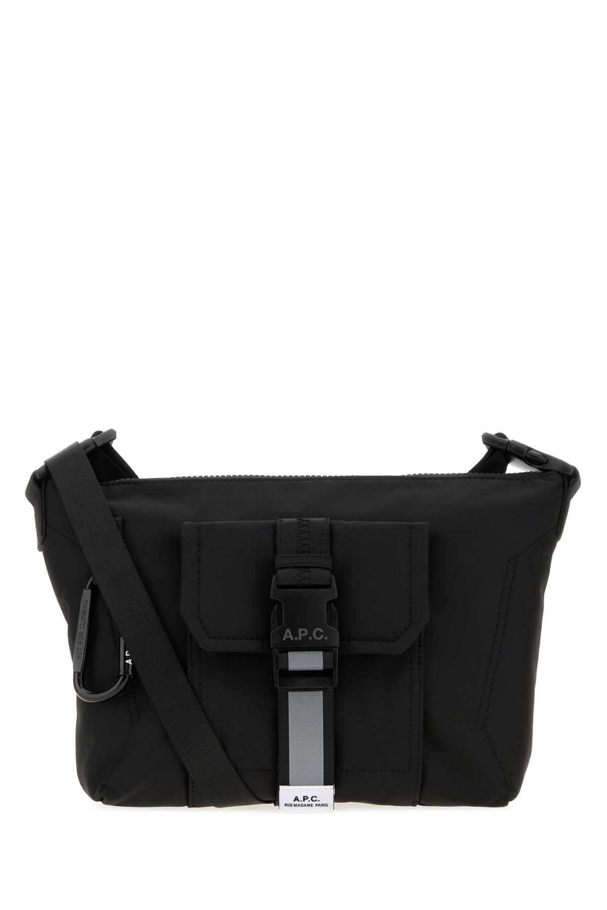 A.P.C. Crossbody Bag — Black