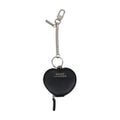 Marc Jacobs Heart-Shaped Leather Coin Purse — Black