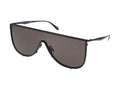 Azzedine Alaia AA0094S Metal Shield Sunglasses — Black