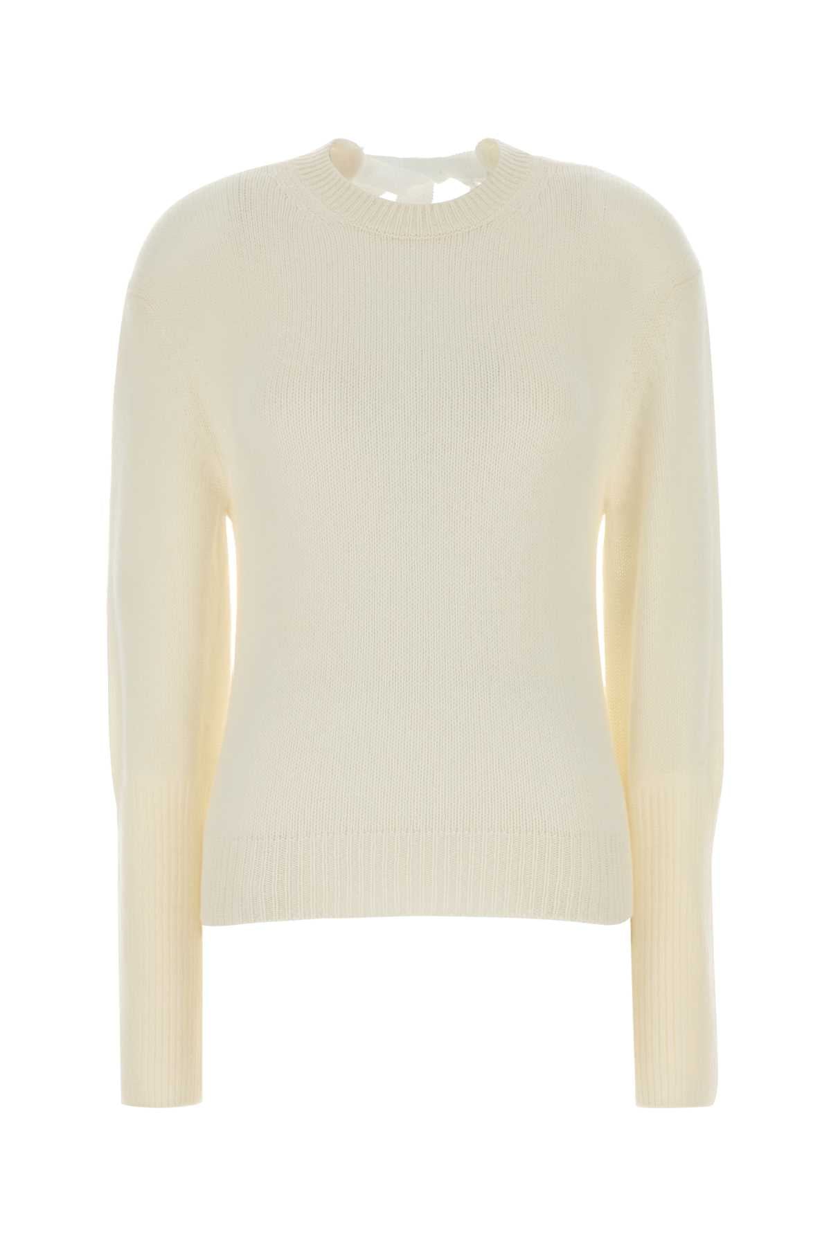 Lanvin Girocollo Sweater — White