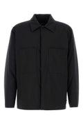 Herno Laminar Lightweight Nylon Jacket — Black