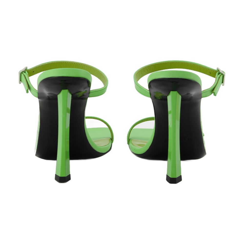 By Far Flick Mule — Green