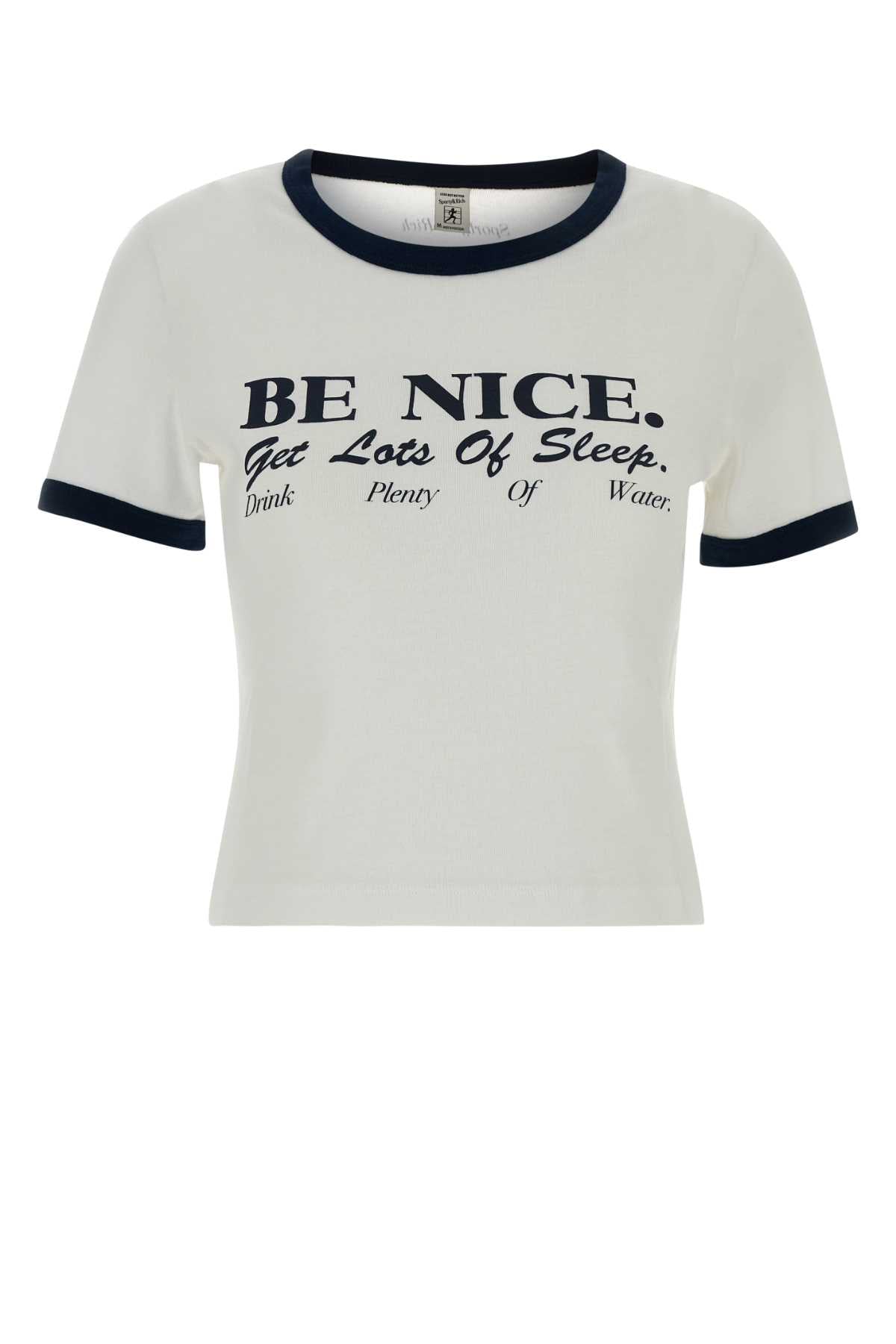 Sporty & Rich Nice T-Shirt — White