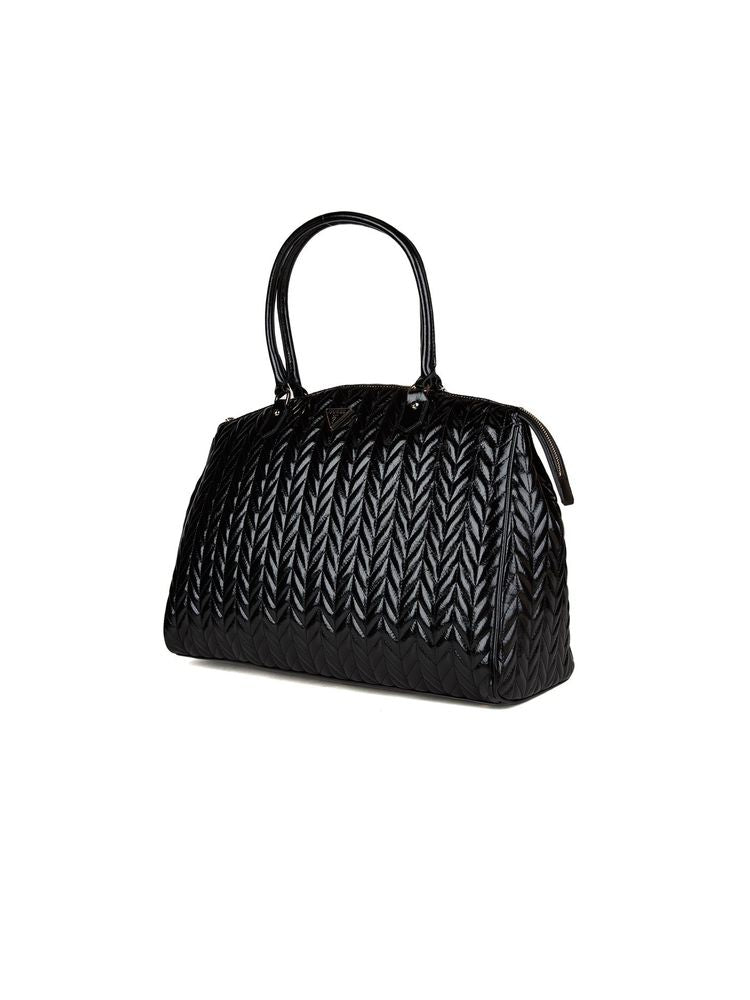 Guess Cheryl Deluxe Dome Tote Bag — Black