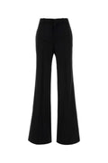 Chloé Virgin Wool Trousers — Black