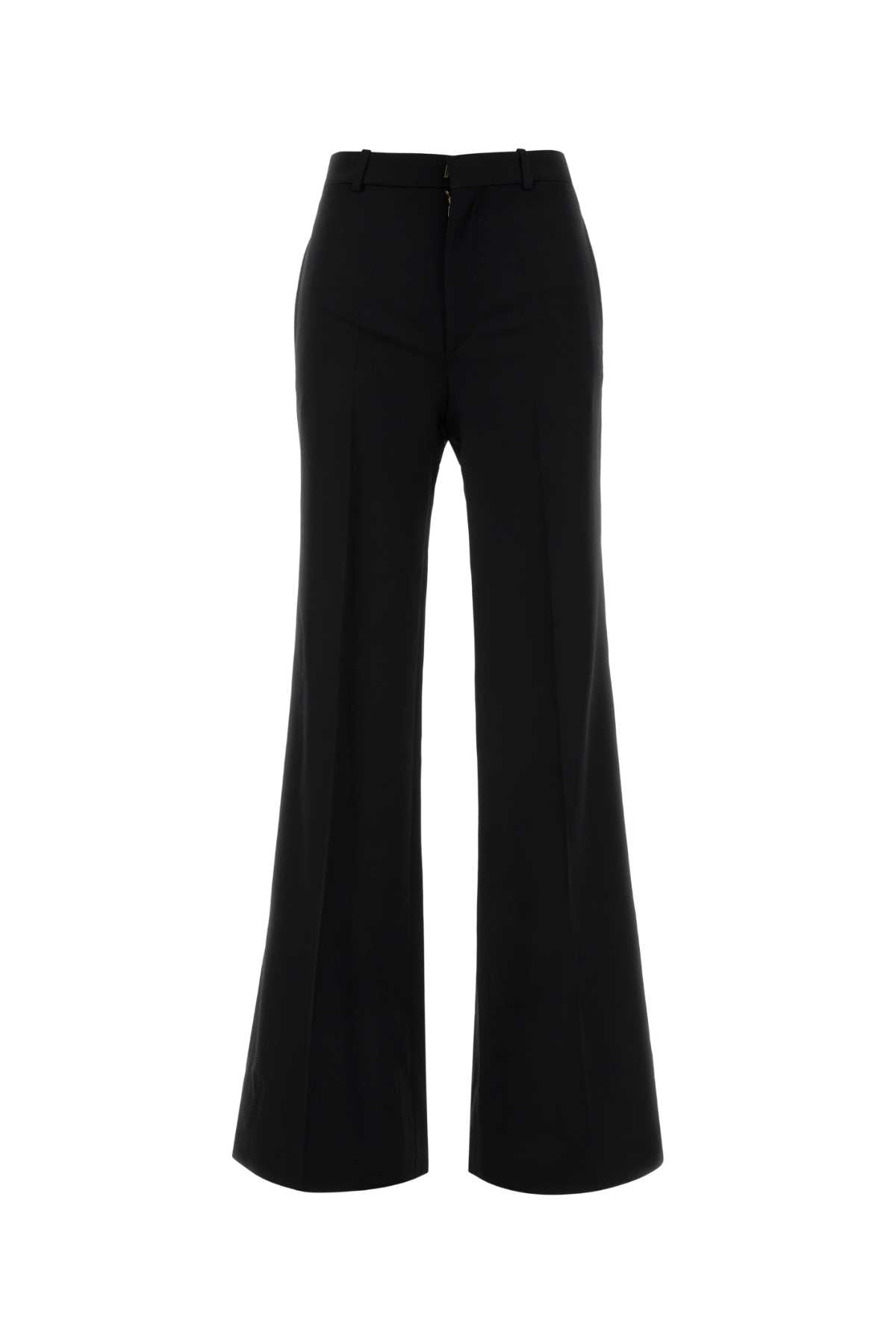 Chloé Virgin Wool Trousers — Black