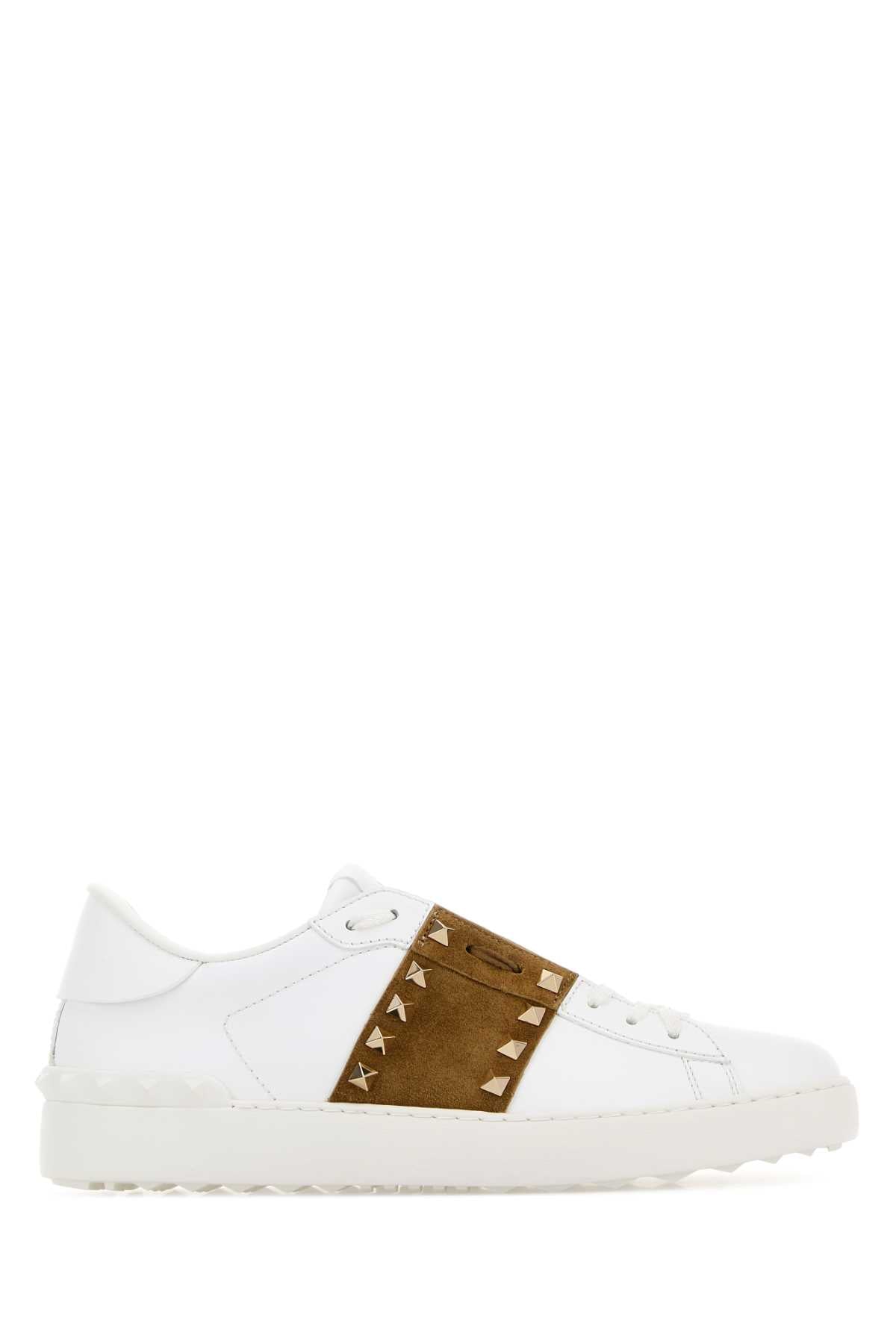 Valentino Garavani Rockstud Untitled Sneaker — White