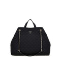 Guess Quilted Tote Bag — Black