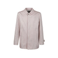 Herno Cotton-Linen Blend Coat — Beige