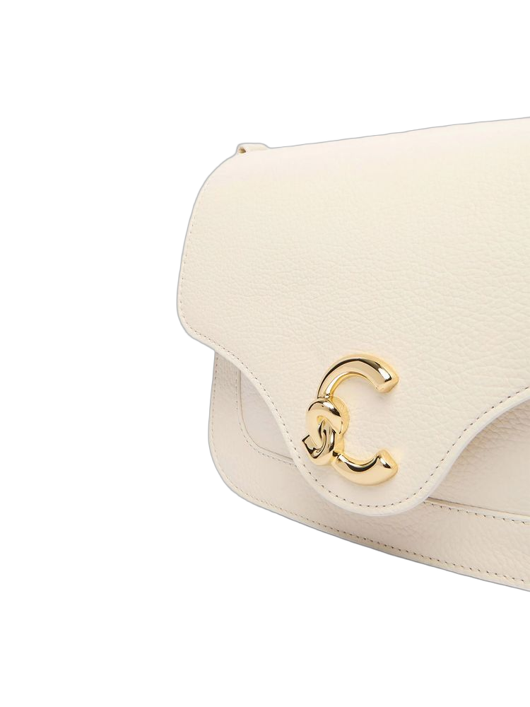 Coccinelle C-Me Shoulder Bag — Beige