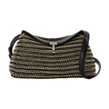 Toteme T-Lock Pouch Shoulder Bag — Black