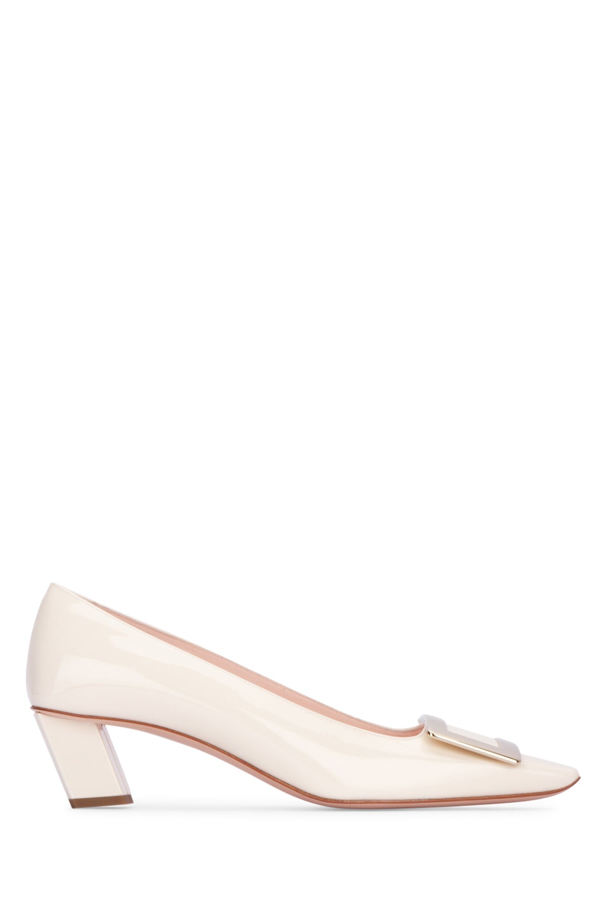 Roger Vivier Decollete Belle Heel — Beige
