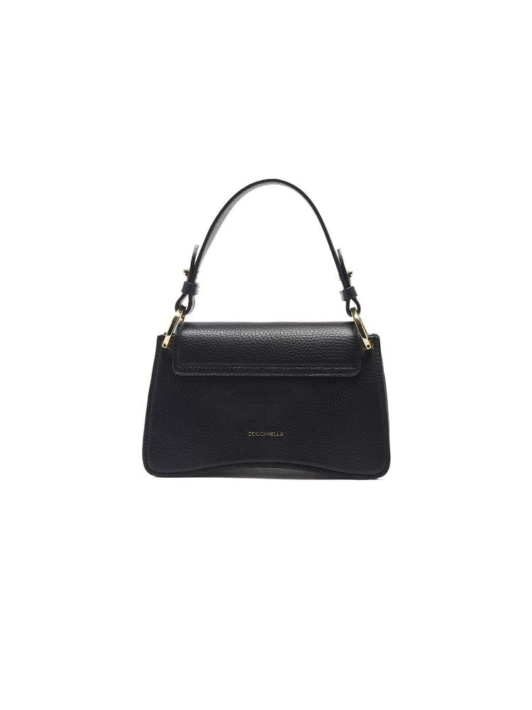 Coccinelle C-Me Shoulder Bag — Black