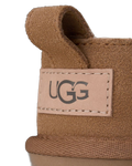 UGG Leather and Sheepskin Boot — Chestnut