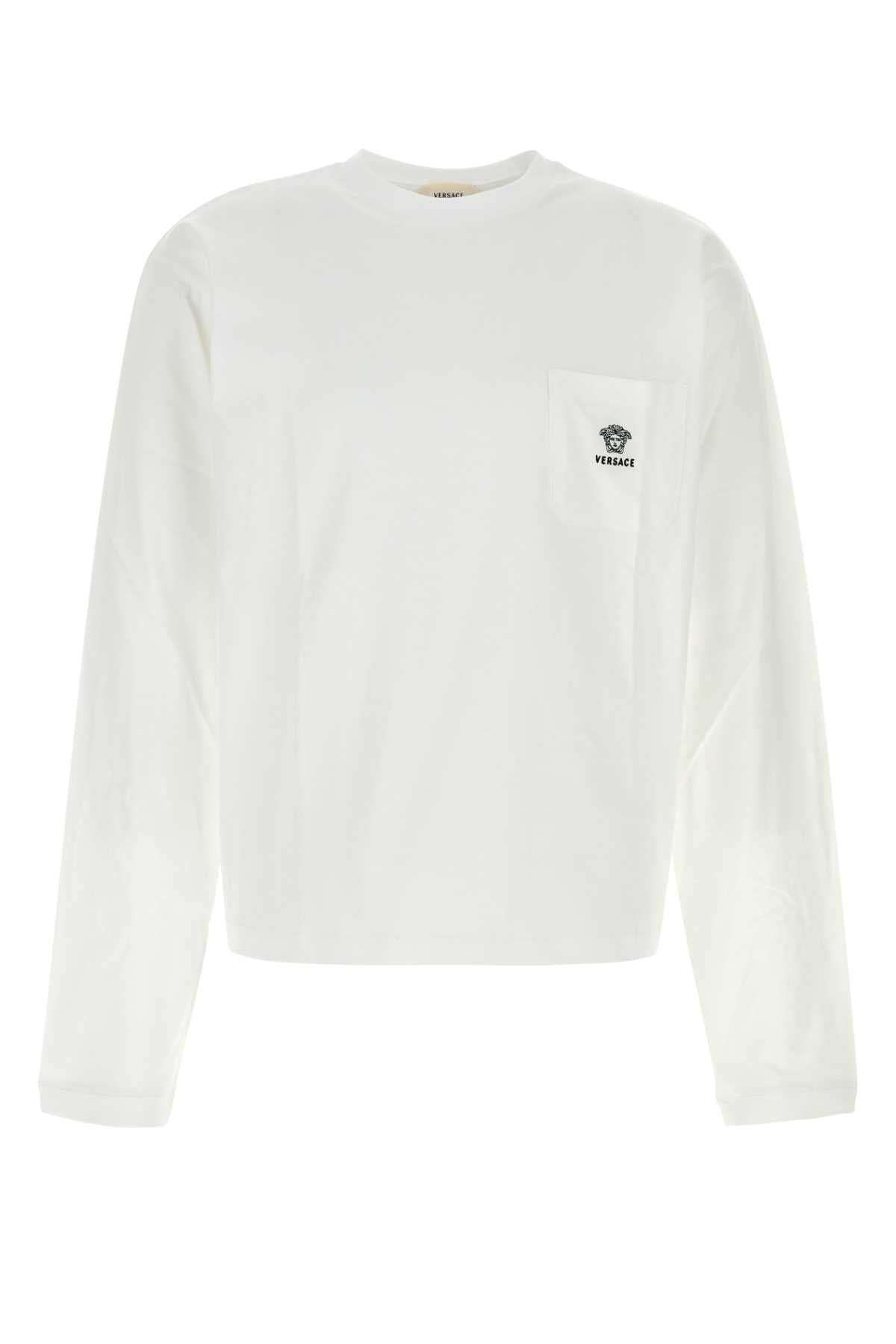 Versace Jersey T-Shirt — White