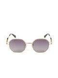 Zadig & Voltaire SZV463S Metal Hexagonal Sunglasses — Rose gold