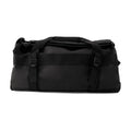 Rains Rollable Synthetic Duffel Bag — Black