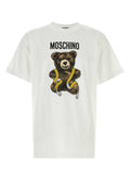 Moschino Logo-Graphic Cotton T-Shirt — White