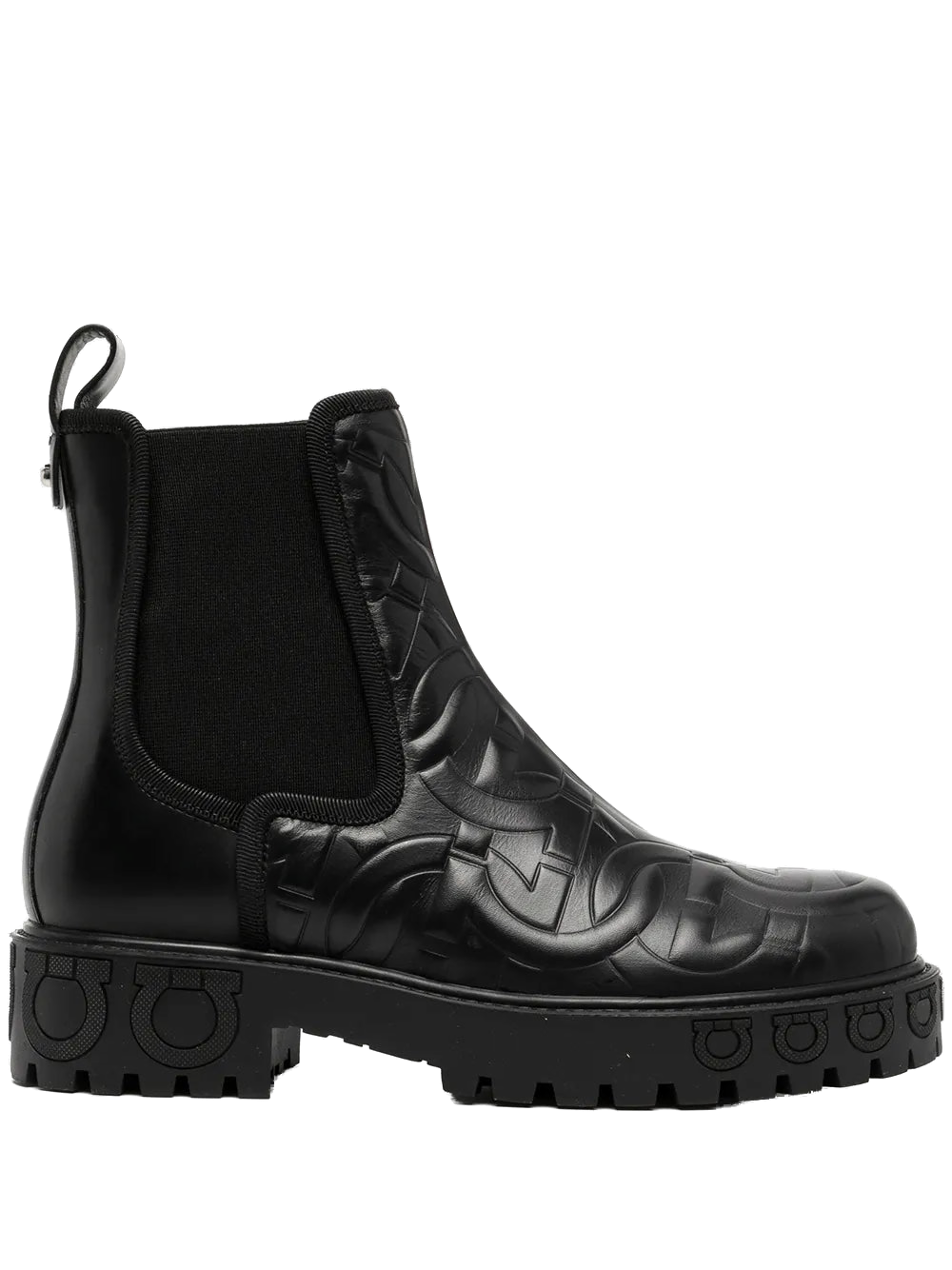 Ferragamo Varsi Ankle Boot — Black
