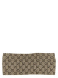 Gucci GG Silk Twill Headband — Beige