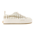 Amiri Tie-Dye Court Low Sneaker — White