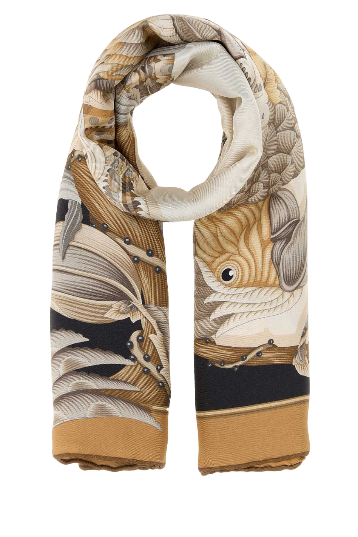 Ferragamo Beigenero Scarf — Beige