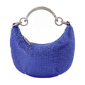 Off-White Strass-Embellished Mini Bag — Blue