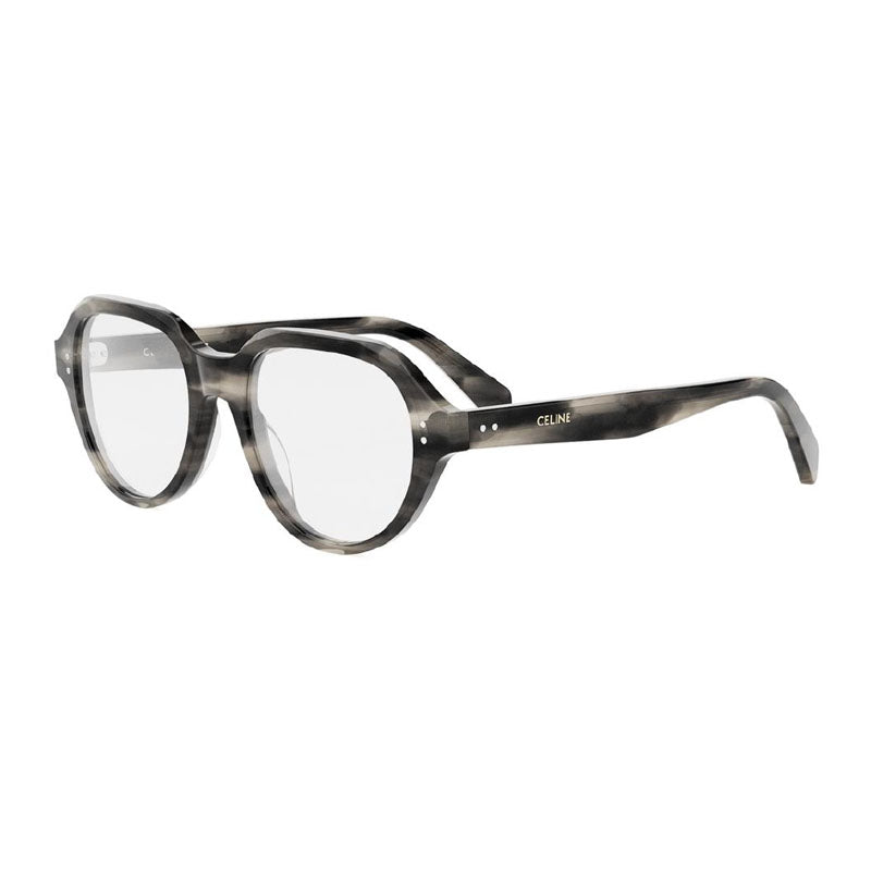Celine CL50145I005 Round Acetate Eyeglasses — Gray