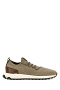 Tod's Knit Sneaker — Beige