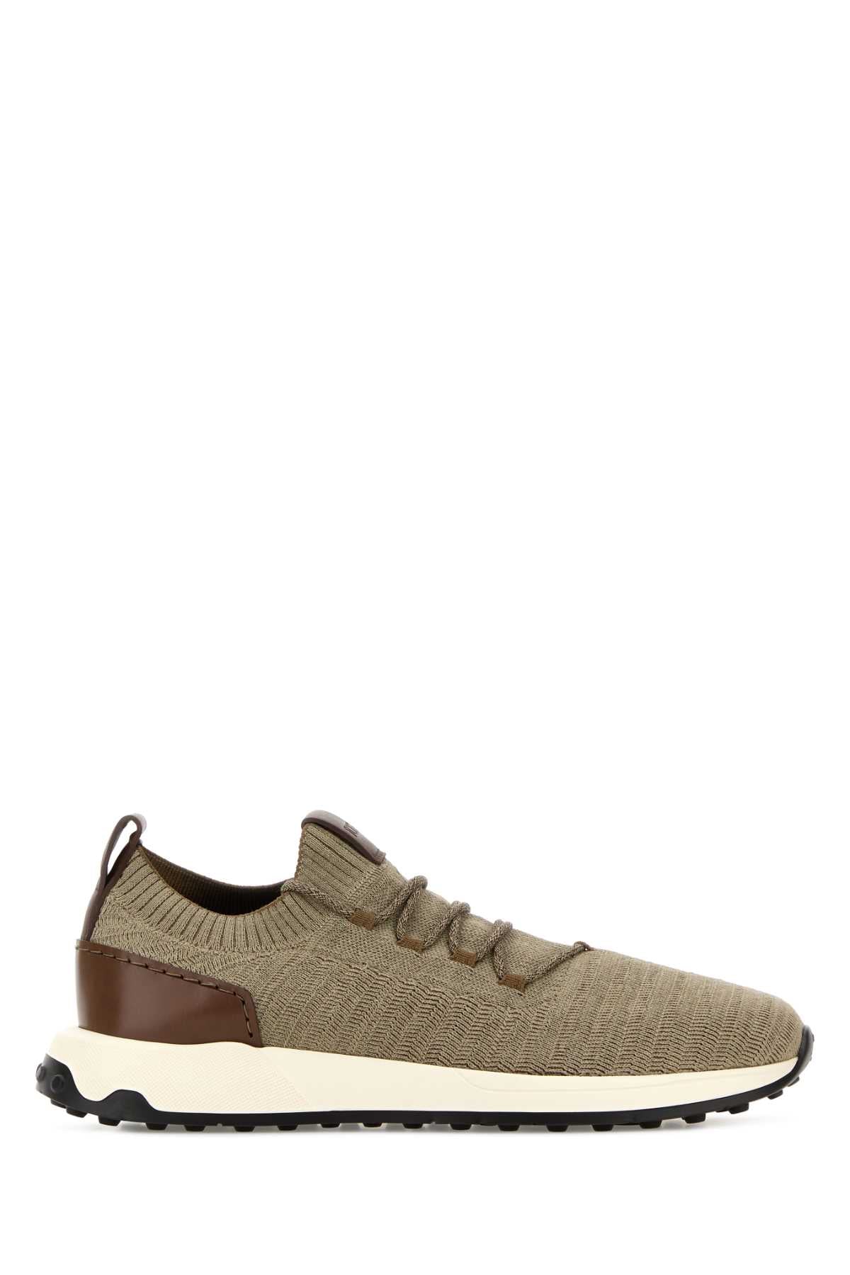 Tod's Knit Sneaker — Beige