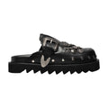 Toga Pulla Studded Leather Mule — Black