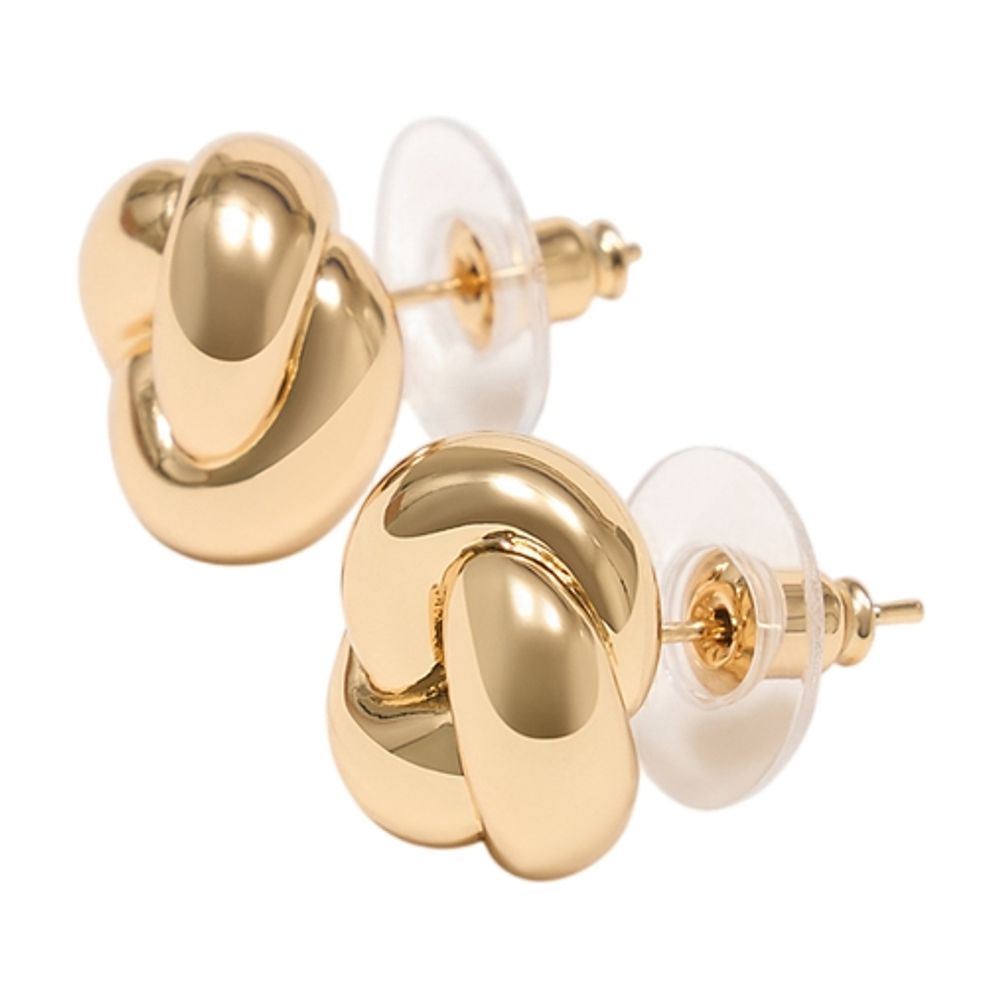 Self-Portrait Earrings — Gold