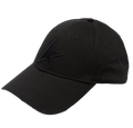 Golden Goose Star-Patch Baseball Cap — Black