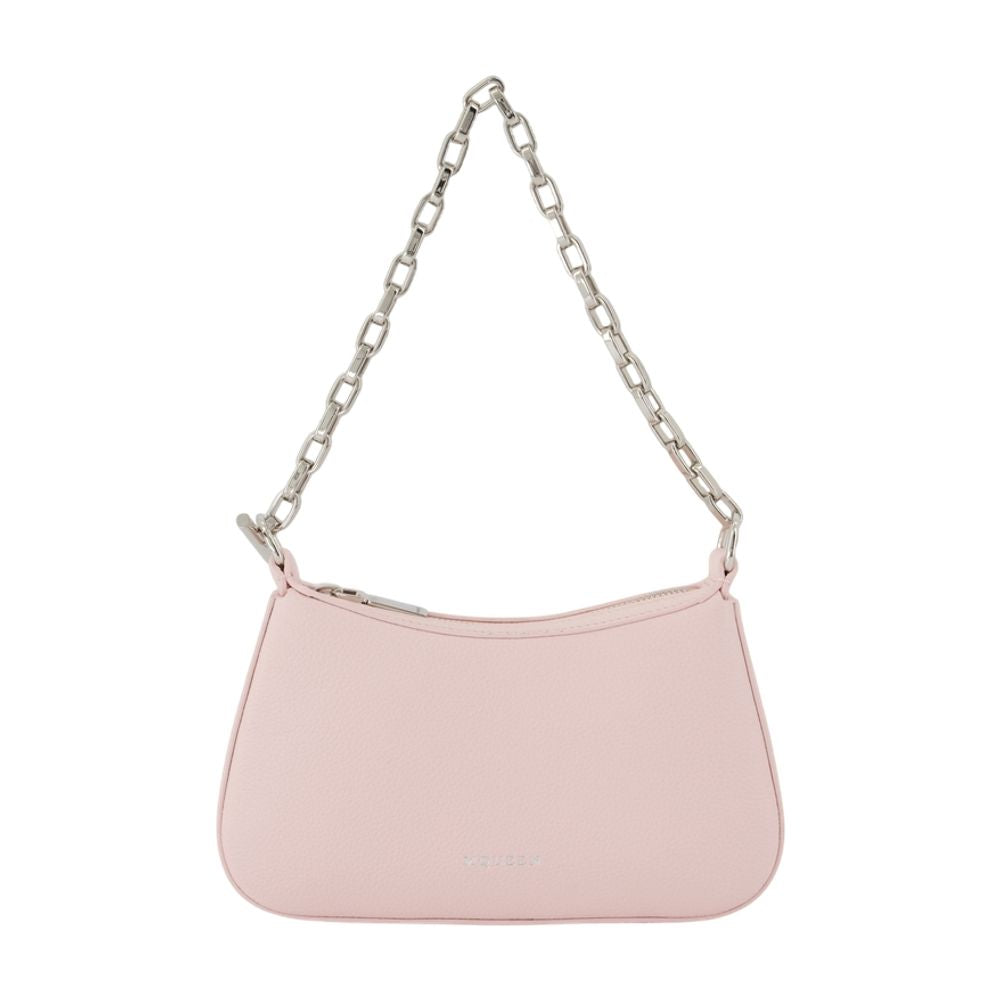 Alexander McQueen T Bar Mini Shoulder Bag — Pink