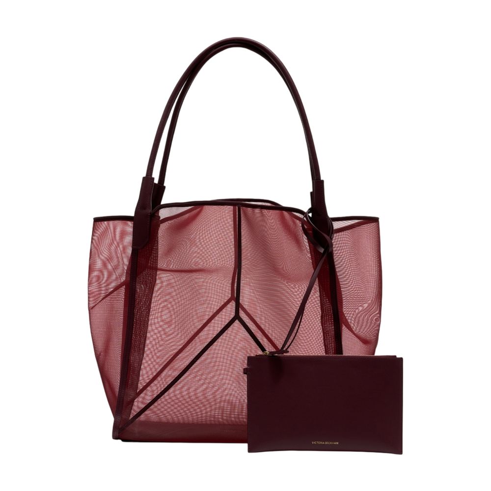 Victoria Beckham Tote Bag — Burgundy
