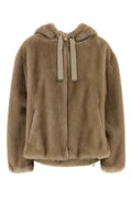 Herno Eco Fur Coat — Beige