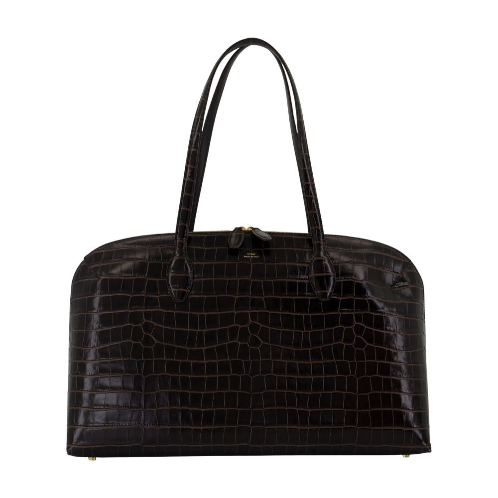 Toteme Day Shopper Shoulder Bag — Black