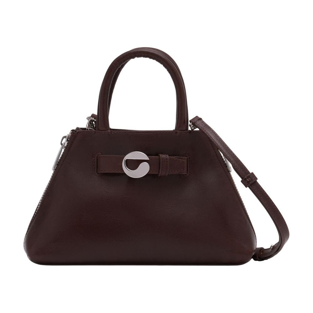 Coperni Data Top Handle Bag — Brown