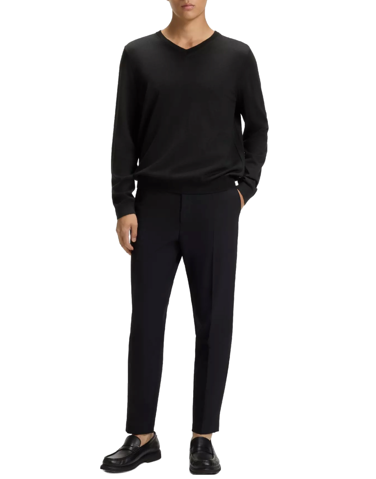 Hugo Boss Melba Sweater — Black