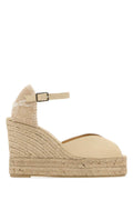 Castaner Espadrille Wedge — Beige