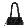 Marni Gathered EW Shoulder Bag — Black