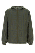 Givenchy Logo Jacquard Nylon Jacket — Khaki