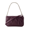 Alexander McQueen The Seal Shoulder Bag — Purple